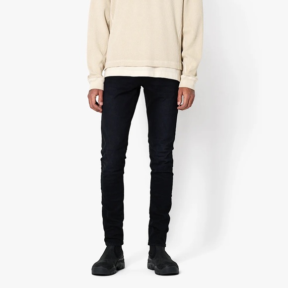 John Elliott The Cast 2 Mens Black Skinny Jeans 34 Minimalist Japanese Luxury - Picture 1 of 11